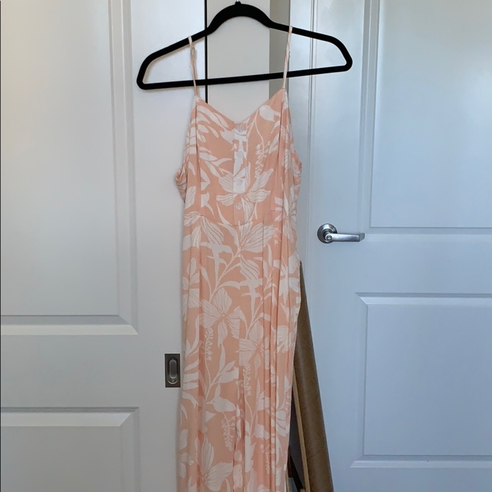 Flower Print Jumpsuit
